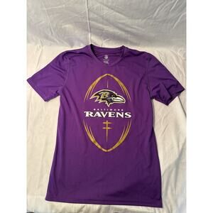 Kids Lg Baltimore Ravens T-Shirt Purple NFL